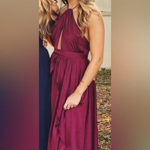 Lulus maxi formal dress
